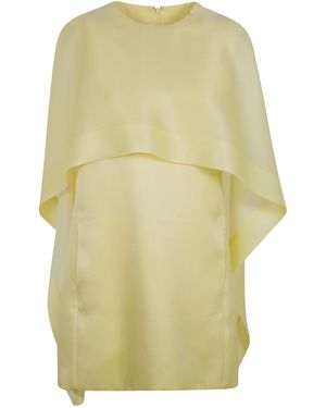 Alberta Ferretti Layered Top - Yellow