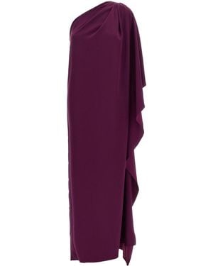 Gianluca Capannolo Draped Dress - Purple