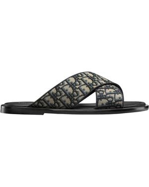 Dior Homme Logo-Detailed Open-Toe Sandals - Multicolour