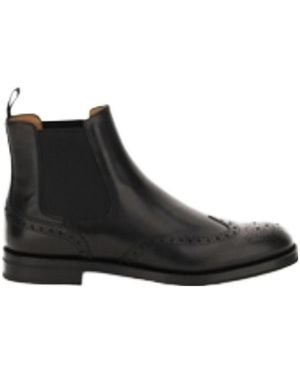 Church's Ketsby Wg Brogue Chelsea Boots - Black
