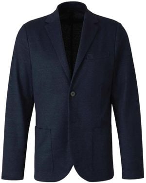 Harris Wharf London Single Breasted Suit - Blue