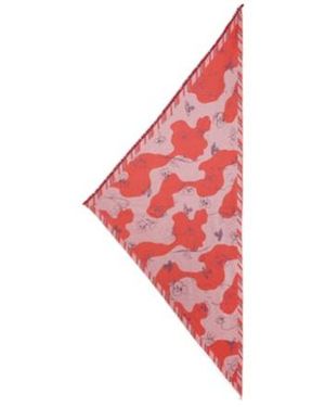 Vivienne Westwood Triangle Scarf - Red