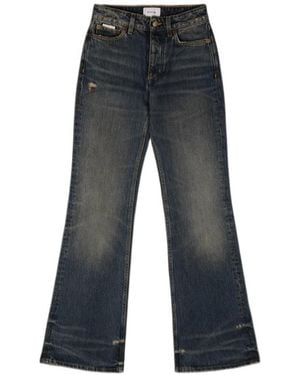 Eytys High-Waisted Flared Jeans - Grey
