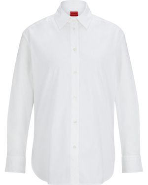 BOSS Sleeve Shirt - White