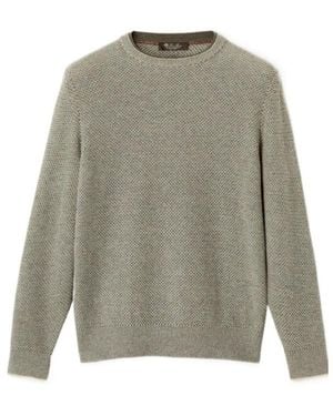 Loro Piana Varallo Crewneck - Grey