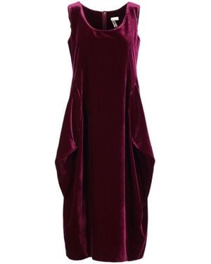 Comme des Garçons Round Neck Dress - Red