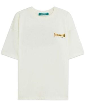 Barrow Skull Graphic T-Shirt - White