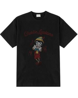 CHARLIE LUCIANO Short-Sleeved T-Shirt - Black
