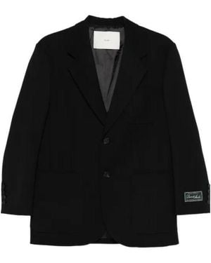 DUNST Button-Down Suit Jacket - Black