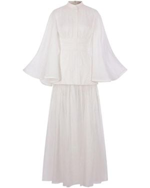 Zimmermann Rebellion Corded Gown - White