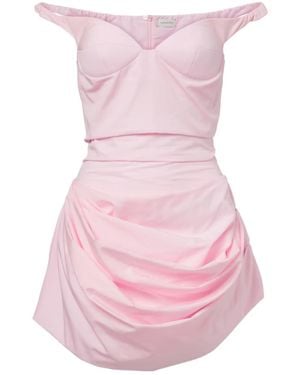 Magda Butrym Cotton Minidress - Pink