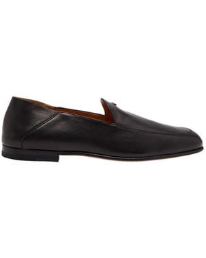 Tod's Cuoio 25M Leather Loafers - Black