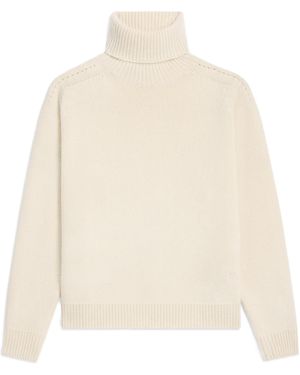 Celine Turtleneck Sweater - Natural