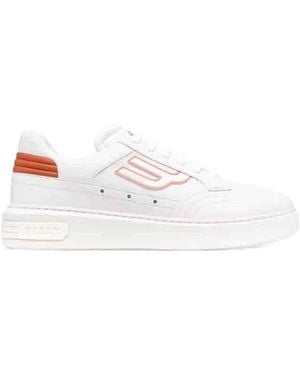 Bally Logo-Laced Casual Sneakers - White