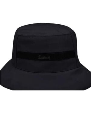 Herno Gore-Tex Patch Bucket Hat - Black