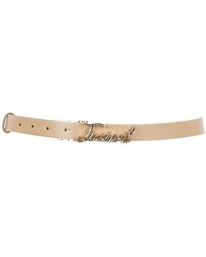 Twinset Logo Belt - White