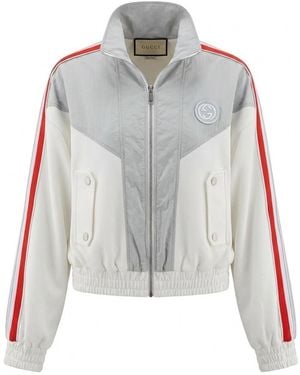 Gucci Gg Zipped Track Jacket - Multicolor