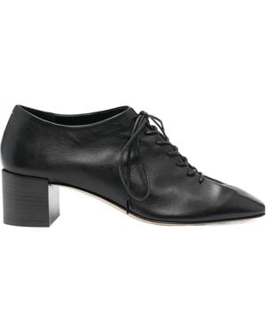 Aeyde 50Mm Leather Pumps - Black