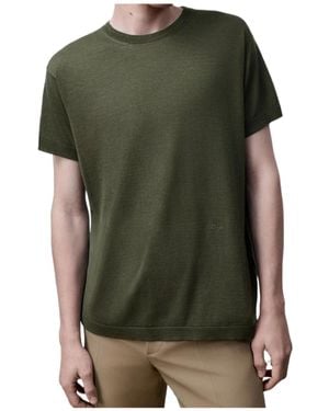 Dior T-Shirt With Embroidery, Relaxed Fit - Green