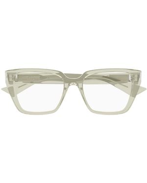 Saint Laurent Full-Frame Non-Prescription Glasses - White
