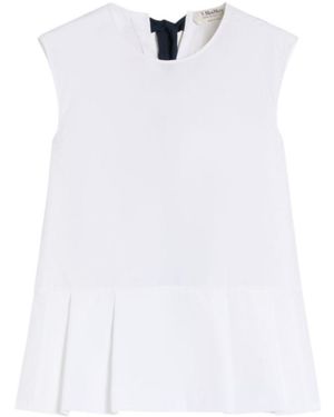 Max Mara Cotton Brava Blouse - White
