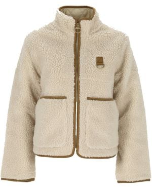 Barbour Fleece Jacket - Natural