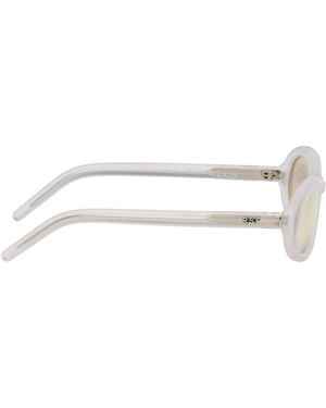 Retrosuperfuture Transparent Cherry Sunglasses - Metallic