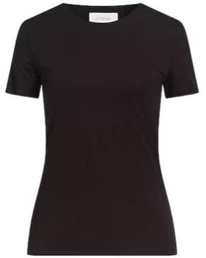 Sportmax Basic Solid-Color T-Shirt - Black