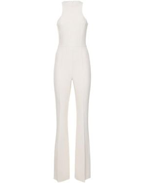 Michael Kors Stretch Sleeveless Jumpsuit - White