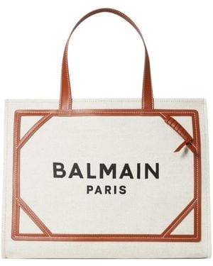 Balmain Army Tote Bag - White