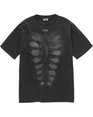 AVAVAV Skeleton Plaque T-Shirt - Black