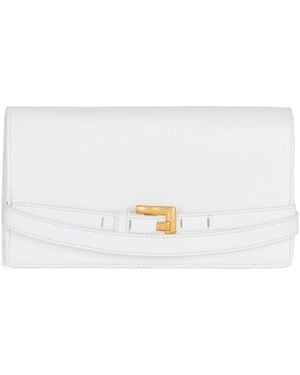 Balmain Shuffle Chain Linked Wallet - White