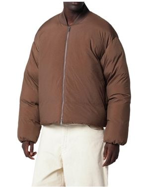 Studio Nicholson Frye Down Bomber Jacket - Brown