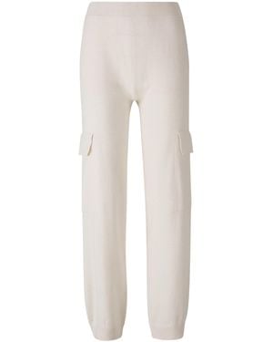 Peserico Knit Cargo Trousers - White
