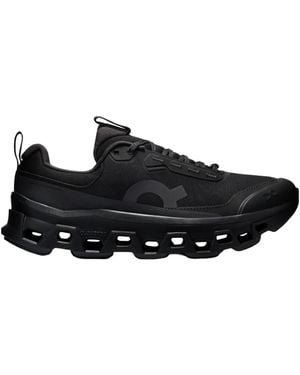 On Shoes Mesh Outdoor Running Shoes - Black