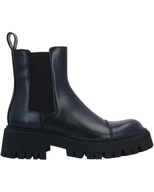 Balenciaga Fashionable Leather Chelsea Boots - Blue