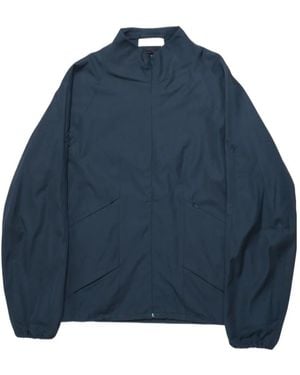 Kiko Kostadinov Casual Jacket With Concealed Zippers - Blue