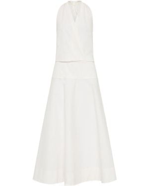 St. Agni Sleeveless Dress - White