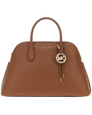MICHAEL Michael Kors Leather Tote Bag - Brown
