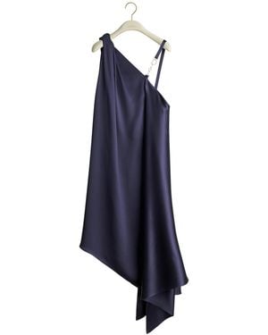 Dior Asymmetrical Dress - Blue