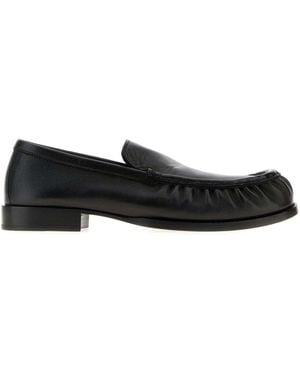 Dries Van Noten Round-Toe Loafers - Brown