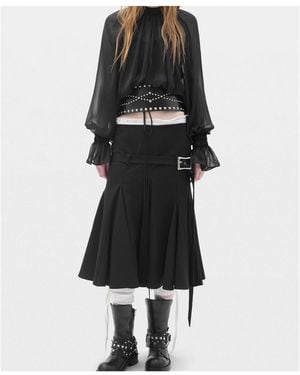 Ann Demeulemeester Celin Balloon Blouse - White