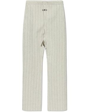 Fear Of God Striped Casual Trousers - Grey