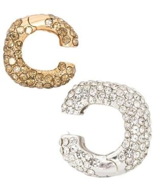 Cult Gaia Open-Ended Earrings - Metallic
