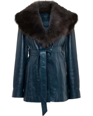 Chloé Short Coat - Blue