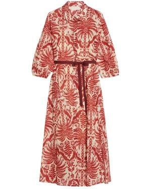 iBlues Flared, Figure-Skimming Dress