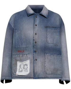 Paly Hollywood Long-Sleeved Shirt - Blue