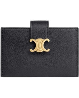 Celine Accordeon Card Holder Nino - Black