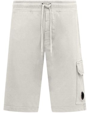 C.P. Company Cotton Shorts - White