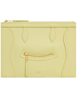 Celine Medium Pouch - Metallic